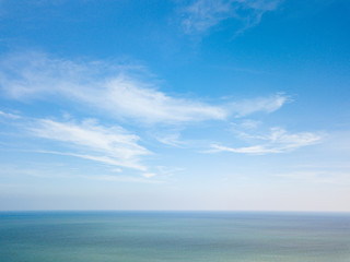 Sea and Blue Sky for Background