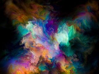 Obraz na płótnie Canvas Color Swirl