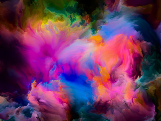 Obraz na płótnie Canvas Energy of Virtual Color