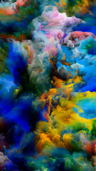 Obraz na płótnie Canvas Visualization of Virtual Color