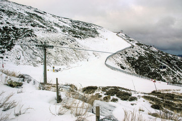 Estación de esquí nevada 02