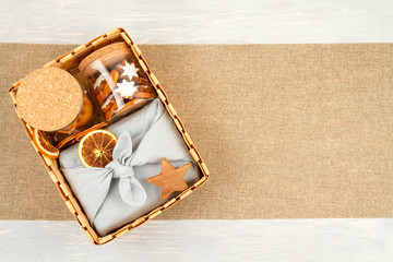 Zero waste home made gifts for Christmas and other holidays. Rustic, reusable, eco friendly packaging without plastic