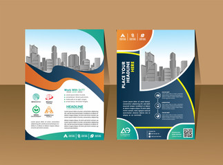 cover, layout, brochure, magazine, catalog for annual report