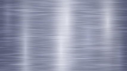 Abstract metal background with glares in blue and gray colors