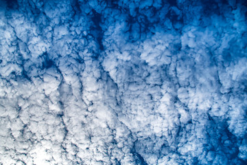 Fototapeta na wymiar Clouds on a blue sky 
