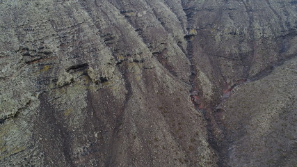 Rainy foggy and cold day