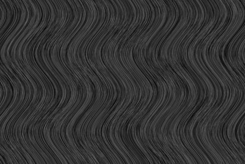 Illustration, background Pattern of curved lines or waves: Color: gray, black, tone calm. The image looks like a lot of wavy, fine lines. 