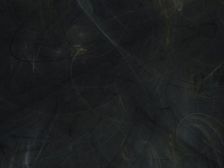 black and white abstract fractal background 3d rendering illustration