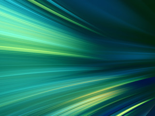 green abstract fractal background 3d rendering illustration