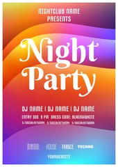 Party poster.Abstract Background.Party flyer.Poster template.Backdrop design.Party invitation.Poster design.Flyer template.Flyer invitation. Backdrop background. Colorful background. Colorful waves.