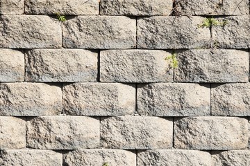 Concrete Block Retaining Wall