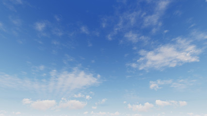 Fototapeta premium Cloudy blue sky abstract background, blue sky background with tiny clouds