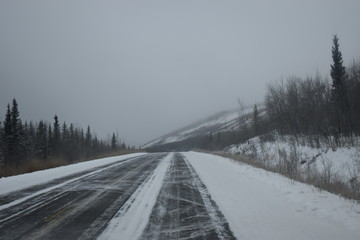 viaje en invierno
