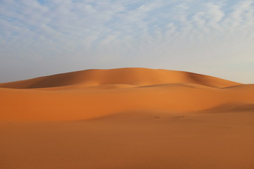 Fototapeta na wymiar Beautiful sand dunes in the desert of Riyadh, Saudi Arabia