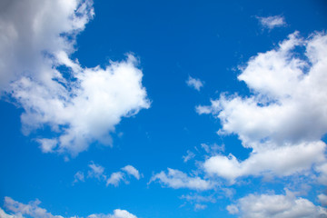 Obraz premium an image of autumn sky with clouds.