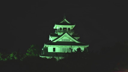 夜の長浜城１
