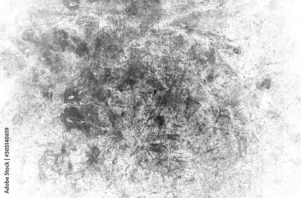 Wall mural abstract texture dust particle and dust grain on white background. dirt overlay or screen effect use