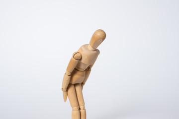 お辞儀のポーズ