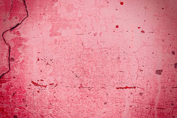Texture of a concrete wall with cracks and scratches which can be used as a background