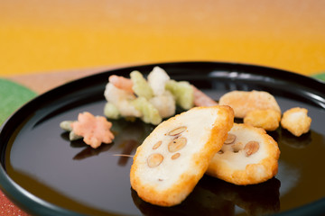 和菓子　あられ