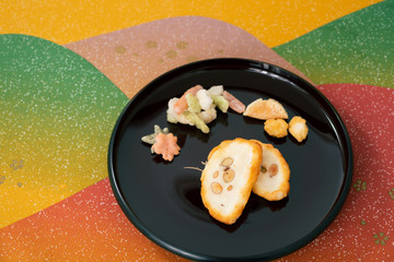 和菓子　あられ