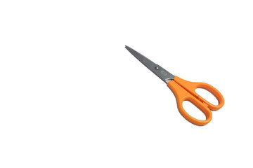 Isolated scissors on white background