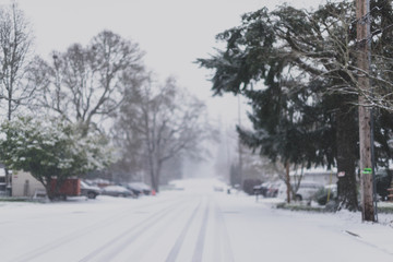 road in winter