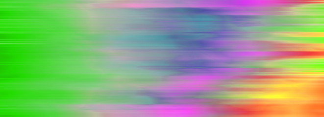 Obraz premium Colorful abstract background. Digital painting with flow brush stroke. Warm look with blur. Banner frame.
