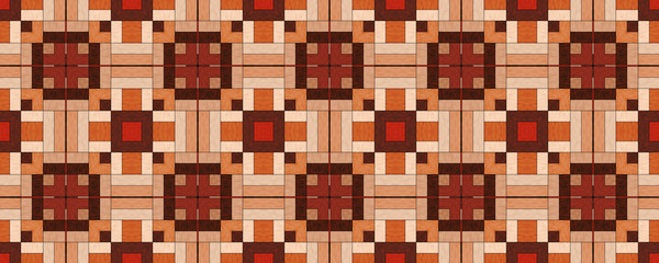 Seamless library floor pattern