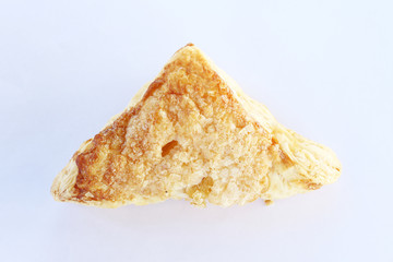 bakery bread isolated on white background.