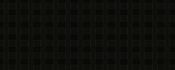 Black square panel texture background