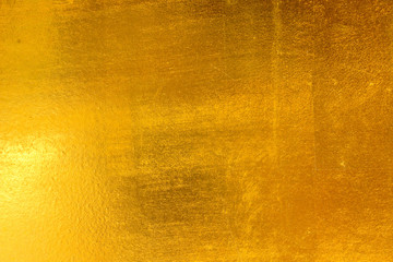 Old gold metal surface background and texture
