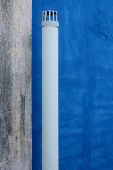 This is a picture of a white water pipe.