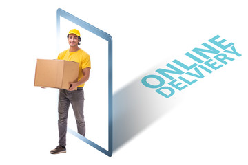 Concept of delivery of online purchases
