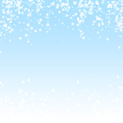 Beautiful falling snow Christmas background. Subtl
