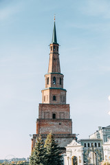 Fototapeta premium Historical architecture of the Kazan Kremlin . Attractions and iconic tourist spots.