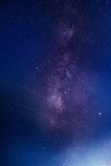 Fototapeta premium Milky way,galaxy,cosmos on dark sky