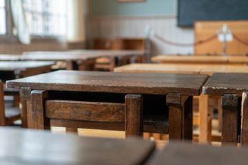 廃校　小学校の教室