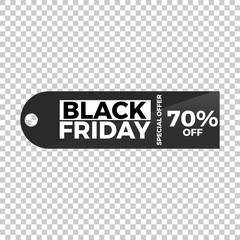 Black Friday Sale Design Banner Collection. Special Offer, Best Sale, Best Offer Design Element for Promotion Ads
