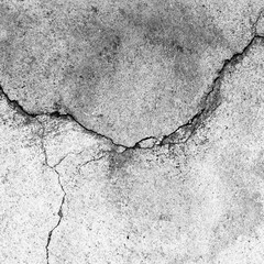 Naklejka premium crack in the wall