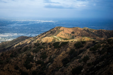 Sunlit Hills Over Burbank