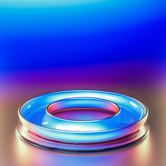 Elegant minimal background. 3d illustration, 3d rendering.