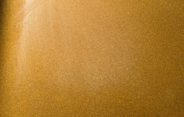 Golden glittering surface