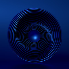 Geometric background. 3d illustration, 3d rendering.