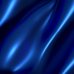 Luxury background with metal drapery fabric. 3d illustration, 3d rendering.