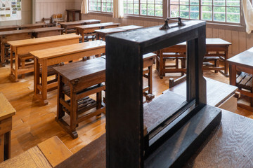 廃校　小学校の教室