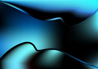 Creative Curve Background vector image design