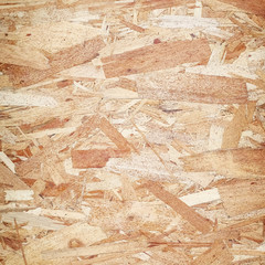 Plywood, wood chips abstract background texture