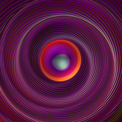 Geometric background. 3d illustration, 3d rendering.