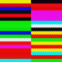 Vivid seamless pattern with colorful stripes